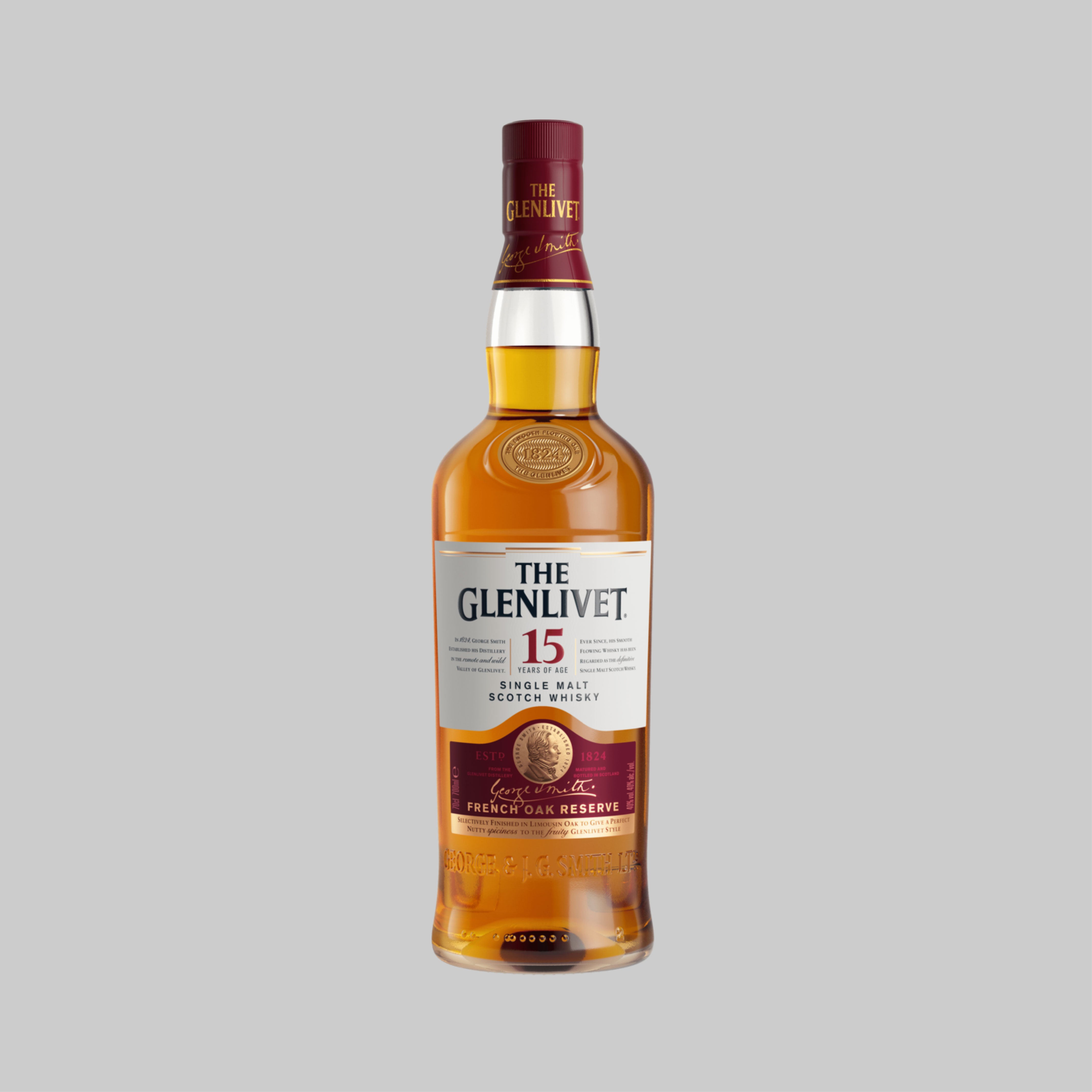 The Glenlivet 15 Year Old French Oak Reserve 700ml 40.0% | Time2Drink